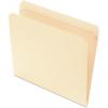 Pendaflex Reinforced-Top File Folders, Letter Size, Manila, Straight Cut, 100/BX (R752)(Letter)