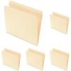 Pendaflex Reinforced-Top File Folders, Letter Size, Manila, Straight Cut, 100/BX (R752)(Letter (Pack of 5))
