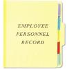 Pendaflex SER1YEL Personnel Folders, 1/3 Cut Top Tab, Letter, Yellow (SER-1-YEL)