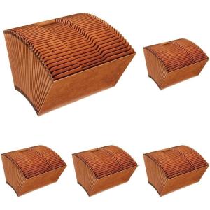Globe Weis Globe-Weis/Pendaflex Heavy Duty Expanding File, Open Top, 1/3 Cut Tabs, 31 Daily Pockets, Brown, Legal Size (R219DHD)((Pack of 5))