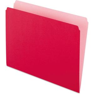Pendaflex Colored File Folders, Red (PFX152RED), Letter(Letter)