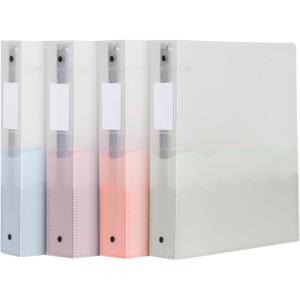 Oxford Flexible Binders, Binders for School and Office, Strong Flexible Poly, 4 Wave Pockets, Translucent Covers, Holds up to 350 Sheets, 1.5 inch Binder, 4 Assorted Boho Colors, 4-Pack (1009730)