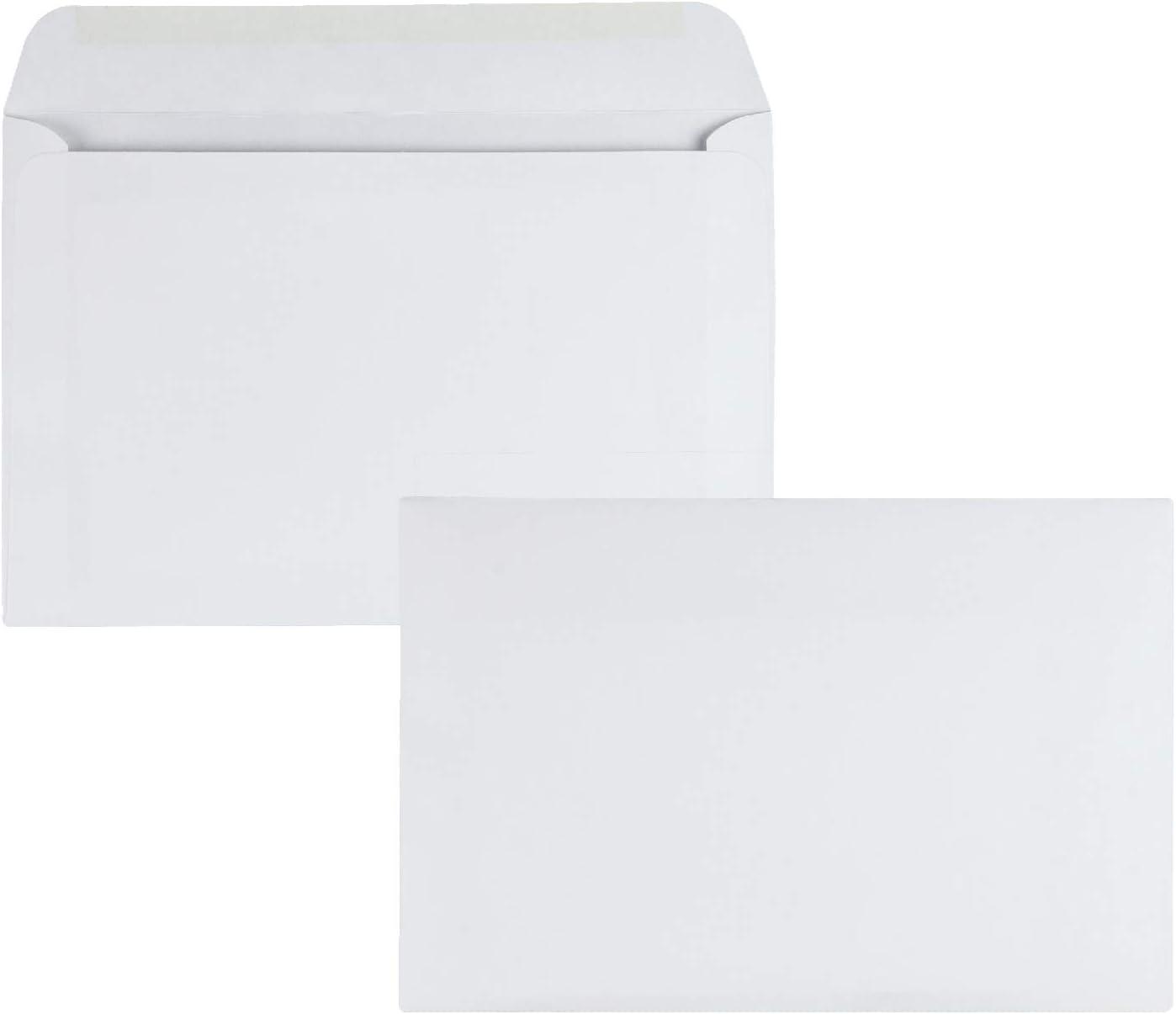 image:imageQuality Park Large FormatCatalog Envelopes Gummed White 6 x 9 500 per Box QUA37181Large Pack of 4
