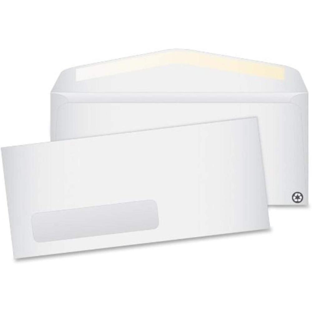 image:imageQuality Park 10 Recycled Window Envelopes Gummed White 4125 x 95 500 per Box QUA54301