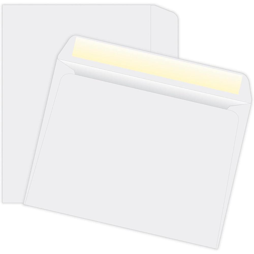 image:imageQuality Park Large FormatCatalog Envelopes Gummed White 6 x 9 500 per Box QUA37181Large