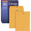 Columbian 10″ x 13″ Clasp Envelopes with Clasp Closure and Gummed Seal, 32 lb Kraft Paper, 100 per Box (COLO797)