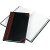 Boorum & Pease® Account Record Book, 8 5/8″ x 14 1/8″, Record Ruled, 300 Pages, Black/Red
