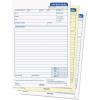 TOPS 3868 Snap-Off Job Work Order Form, 5 2/3″ x 8 5/8″, Three-Part Carbonless (Pack of 50 Forms)