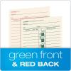 TOPS Time Cards, Bi-Weekly, 2-Sided, Numbered Days, 3-1/2″ x 9″, Manila, Green/Red Print, 500-Count (1275)(3-1/2″ x 9″)