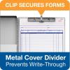 Adams Forms Holder, Left Hinge, 8.5 x 14 Inches, Aluminum (AFH23)