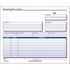 Adams Shipper and Packing Slip Unit Set, 8.5 x 7.44 Inch, 3-Part, Carbonless, 100-Pack, White, Canary and Pink (NC3876)