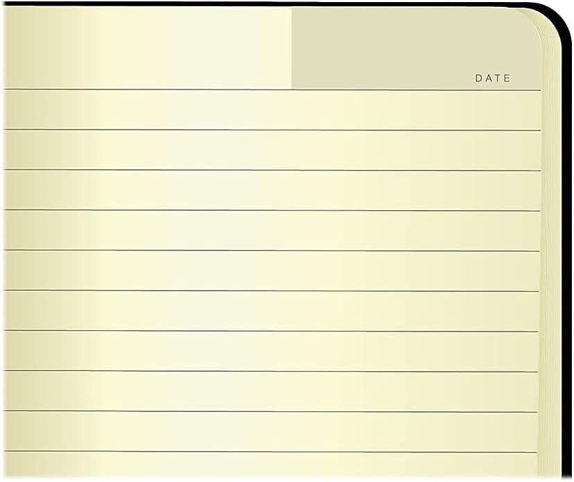 image:imageTOPS Idea Collective Journal Smooth Black Cover Wide Rule Cream Paper 825 x 5 Inches 240 Pages 56880