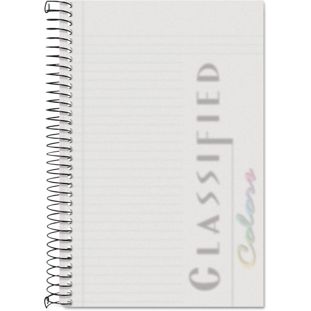 image:imageTops Docket Gold Steno Book 6 x 9 Gregg Rule Clear Poly Cover 100 Sheets 9970885 x 55 Inches