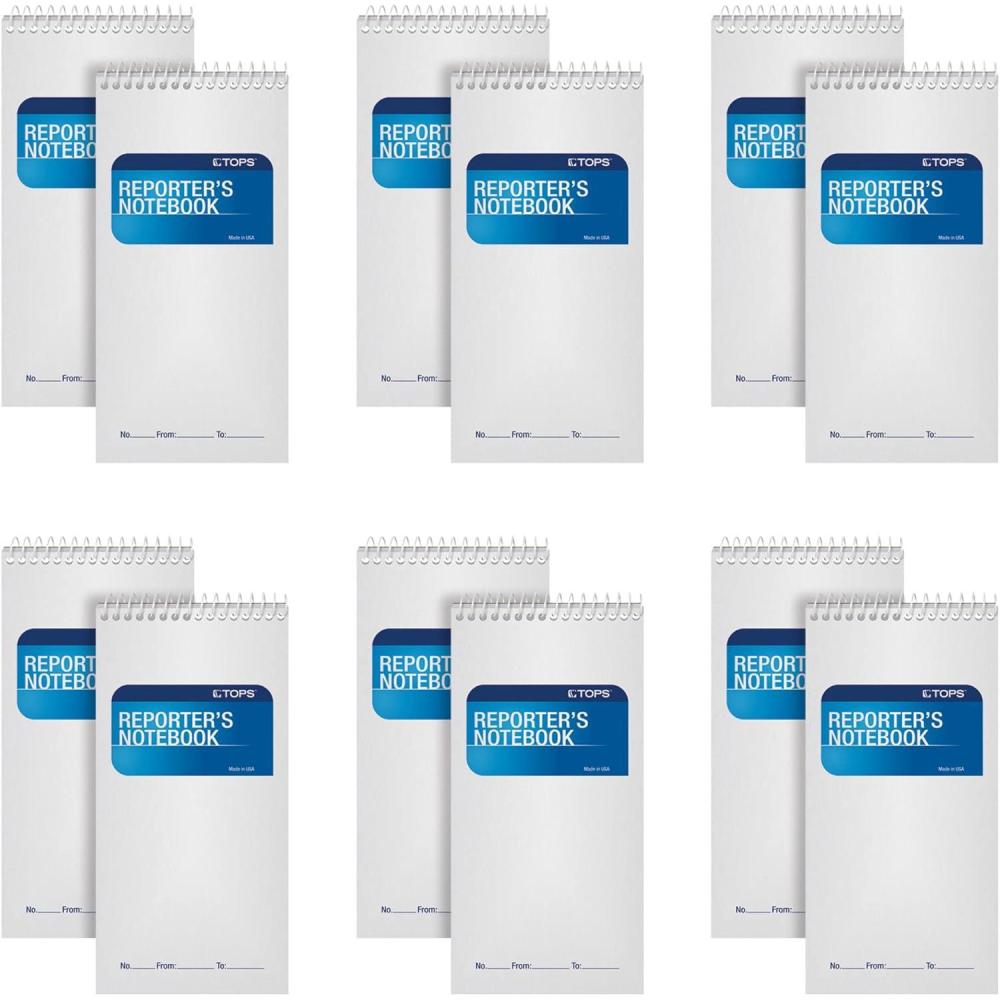 image:imageTops Gregg Ruled Reporters Notebook TOPS 12 Pack144 Pack