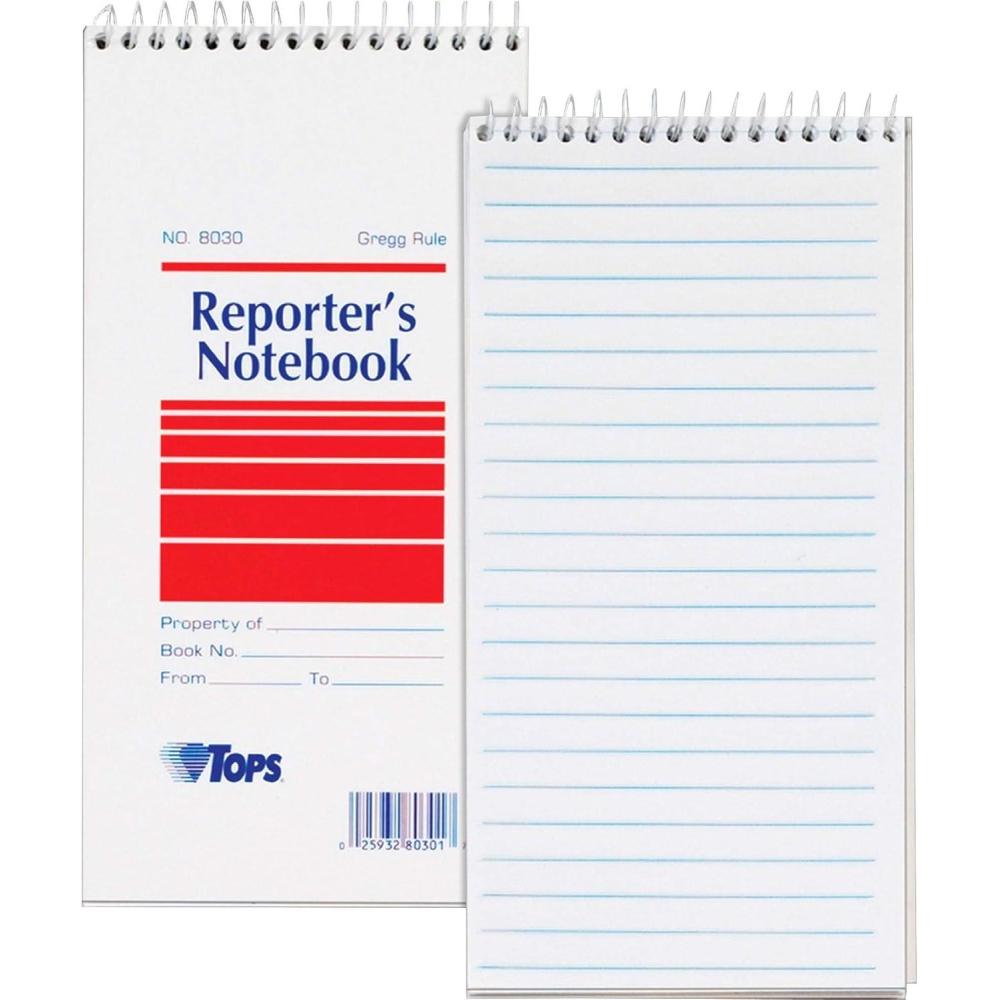 image:imageTops Gregg Ruled Reporters Notebook TOPS 12 Pack4 Pack