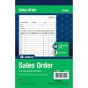 Adams Sales Order Book, 2-Part, Carbonless, White/Canary, 5-9/16 x 8-7/16 Inches, 50 Sets per Book (DC5805)(50 Count (Pack of 1))