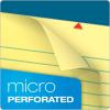 TOPS 63383 Double Docket Writing Pad, 8 1/2 x 11 3/4, Canary, 100 Sheets
