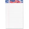 TOPS 75101 American Pride Writing Pad, Narrow, 5 x 8, White, 50 Sheets (Pack of 12)(5″ x 8″)