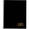 TOPS Docket Gold Project Planner, 6-3/4″x 8-1/2″, Wire Bound, Project Rule, Burgundy Cover, 70 Sheets (63754)