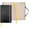 TOPS Idea Collective Journal, Smooth Black Cover, Wide Rule, Cream Paper, 8.25 x 5 Inches, 240 Pages (56880)