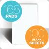 TOPS Memo Pads, 3 x 5 Inches, 100 Sheets per Pad, Approximately 168 Pads per Box, White, (7830)