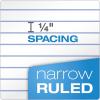 TOPS Second Nature Notebook, 3 x 5 Inch, Narrow Ruled, Recycled, 50 Sheets, Assorted (74135)