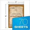 TOPS Second Nature Spiral Steno Books, Recycled, 6 x 9 Inches, Gregg Rule, Tan Cover, 70 Sheets Per Book (74690)(1 Count (Pack of 1))