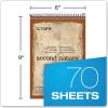 TOPS Second Nature Spiral Steno Books, Recycled, 6 x 9 Inches, Gregg Rule, Tan Cover, 70 Sheets Per Book (74690)(1 Count (Pack of 2))