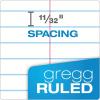 TOPS Second Nature Spiral Steno Books, Recycled, 6 x 9 Inches, Gregg Rule, Tan Cover, 70 Sheets Per Book (74690)(1 Count (Pack of 2))