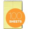 Tops Docket Steno Book, 6″ x 9″, Gregg Rule, Canary Paper, 100 Sheets (63851)