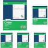 Adams Order Book, 2-Part, Carbonless, White/Canary, 8-3/8 x 10-11/16 Inches, 50 Sets per Book (DC8100) , 1 pack(5 Pack)