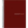 TOPS Docket Gold Project Planner, 6-3/4″x 8-1/2″, Wire Bound, Project Rule, Burgundy Cover, 70 Sheets (63754)
