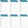 TOPS Docket Writing Pads, 8-1/2″ x 14″, Legal Rule, White Paper, 50 Sheets, 12 Pack (63590)(8.5 x 14 Inch (Pack of 6))