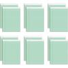 Tops Prism Plus 100% Recycled Legal Pad, 8-1/2 x 11-3/4 Inches, Perforated, Green, Legal/Wide Rule, 50 Sheets per Writing Pad, 12 Pads per Pack (63190)(Green)