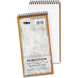 TOPS Second Nature Reporter’s Notebook, 4″ x 8″, Gregg Rule, 70 Sheets (74130)