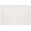Cardinal 84812 Paper Insertable Tab Dividers, 5-Tab, 11-Inch x17-Inch, Clear