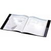 Cardinal Spine Vue ShowFile, Black, Letter Size, 24 Pockets, 1 per Box, (51232)