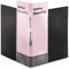 Cardinal Spine Vue ShowFile, Black, Letter Size, 24 Pockets, 1 per Box, (51232)