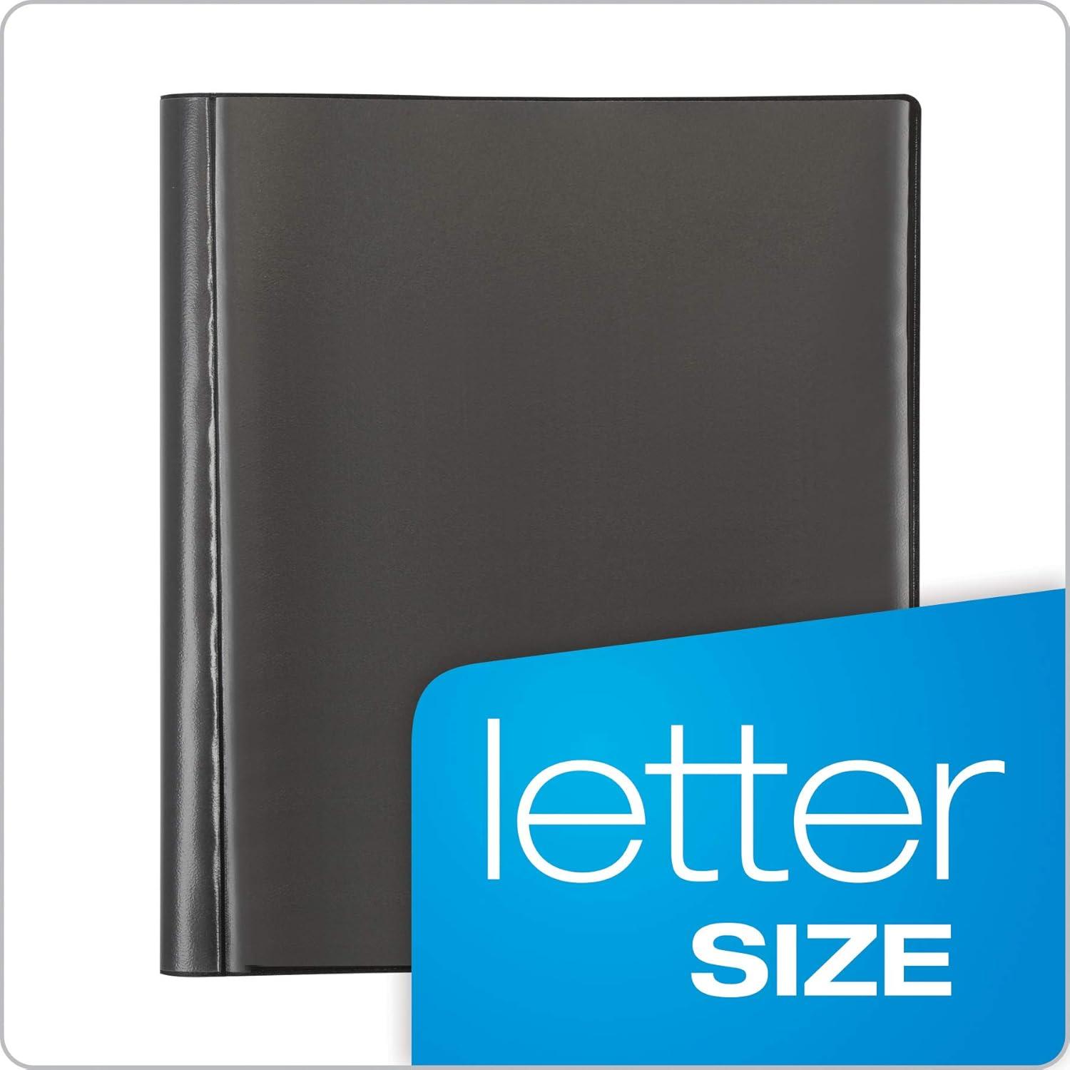 image:imageCardinal Custom ShowFile Presentation Book 12 Pockets Holds 24 LetterSize Sheets Customizable Cover Black 50132CB1 Count Pack of 2
