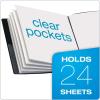 Cardinal Custom ShowFile Presentation Book, 12 Pockets, Holds 24 Letter-Size Sheets, Customizable Cover, Black (50132CB)(1 Count (Pack of 1))