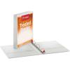 Cardinal Treated Binder ClearVue Locking Slant-D, 1 Inch, White (32100)