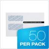 Adams 1099 Envelopes, for 1099 NEC, 1099 MISC, 1099 R, INT & DIV, Self Seal Double Window Security Envelopes, 5-5/8″ x 8-3/4″, 50 per Pack (TXA2220PS)