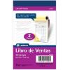 Adams Libro de Ventas, Spanish Language Sales Books, 2-Part, Carbonless, 8.6 cm x 13 cm, 50 Sets/Pad, 3 Pads/Pack (1200S)