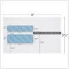 Adams W2 Envelopes, for Standard IRS W2 Forms, Self Seal Double Window Security Envelopes, 5-5/8″ x 9″, 25 per Pack (TXA1921PS)(2022)