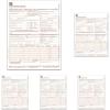 Adams Health Insurance Claim Forms for Laser Printer, 8.5 x 11 Inches, 100 per Pack (CMS1500L1V)(100 Count (Pack of 5))