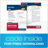 Adams Bill of Sale Forms Pack, Includes 2 Motor Vehicle and 2 General Bills of Sale, 8.5 x 11 Inches, White (ALFP111)