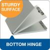 Adams Forms Holder, Aluminum, Bottom Hinge, 5.33 x 9.5 Inches, Silver (AFH10)