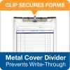 Adams Forms Holder, Aluminum, Bottom Hinge, 5.33 x 9.5 Inches, Silver (AFH10)