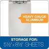 Adams Forms Holder, Aluminum, Bottom Hinge, 5.33 x 9.5 Inches, Silver (AFH10)