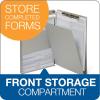 Adams Forms Holder, Left Hinge, 8.5 x 12 Inches, Aluminum (AFH22)
